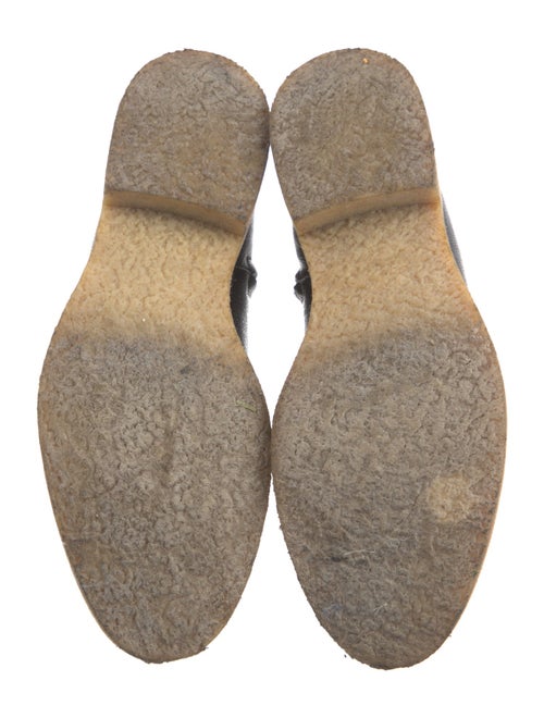 The Row Leather Moto Boots