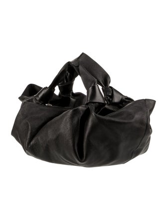 The Row Leather Top Handle Bag Medium