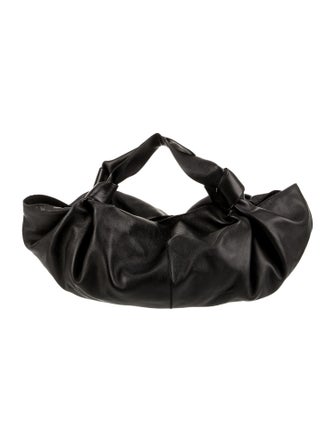 The Row Leather Top Handle Bag Medium