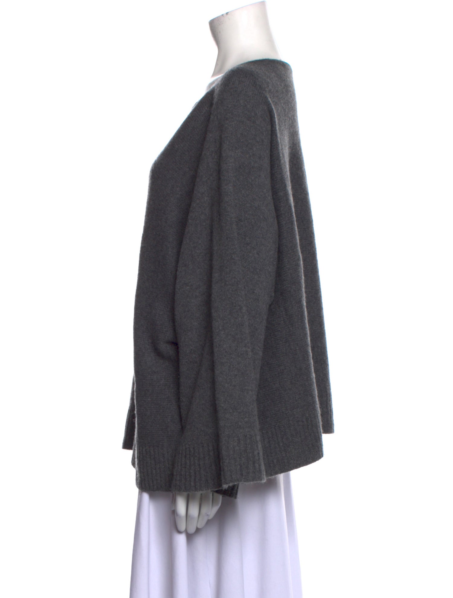 The Row Cashmere Scoop Neck Sweater