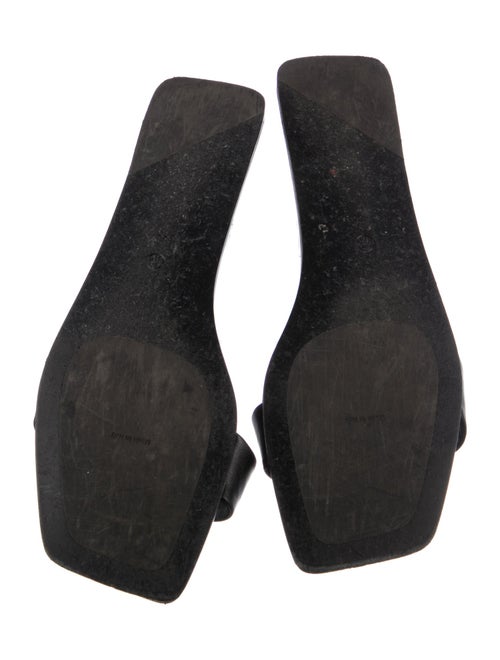The Row Leather Slides