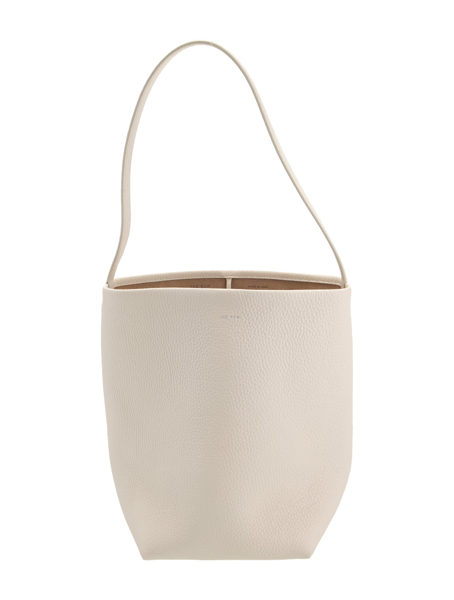 The Row Leather Medium N/S Park Tote