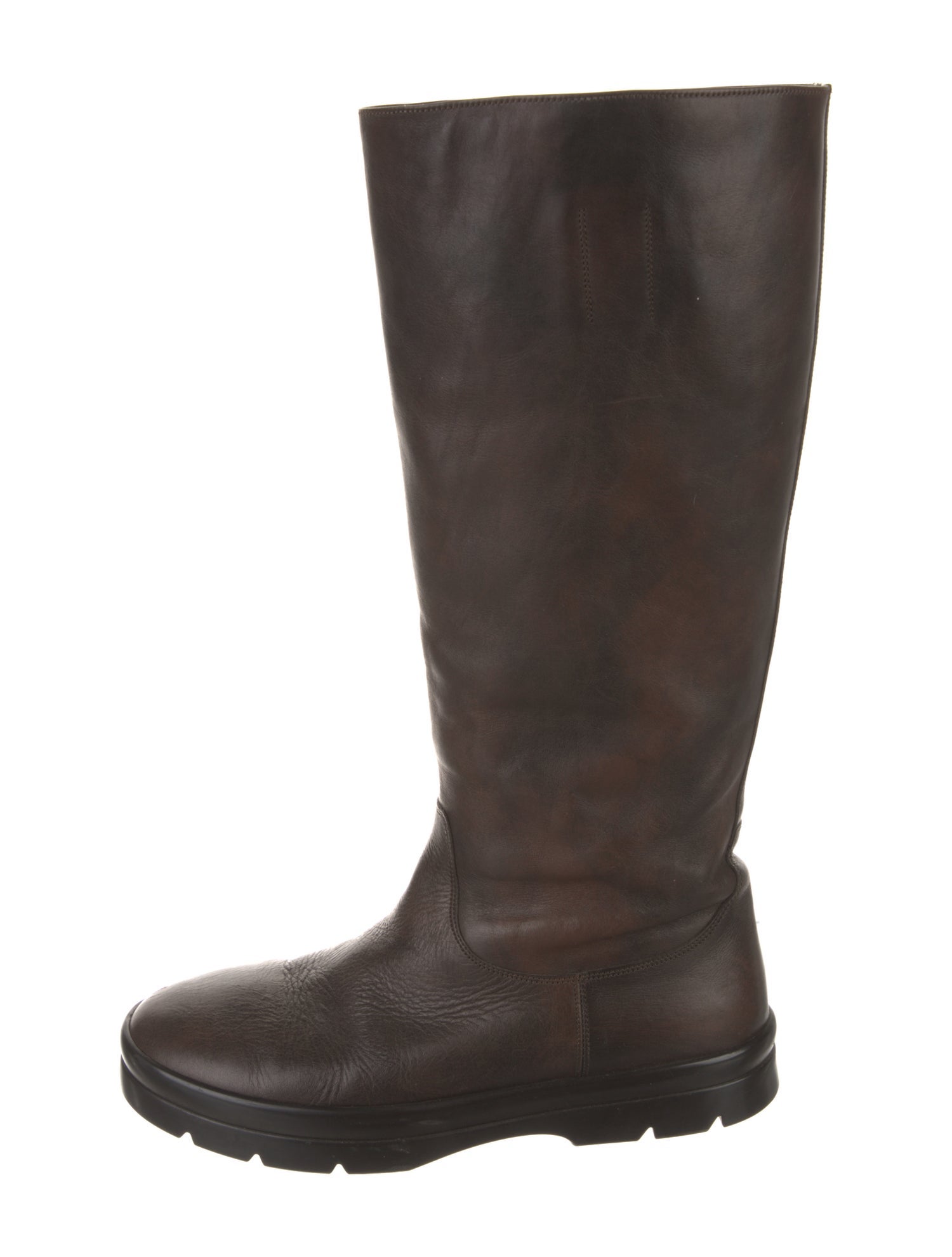 The Row Leather Riding Boots