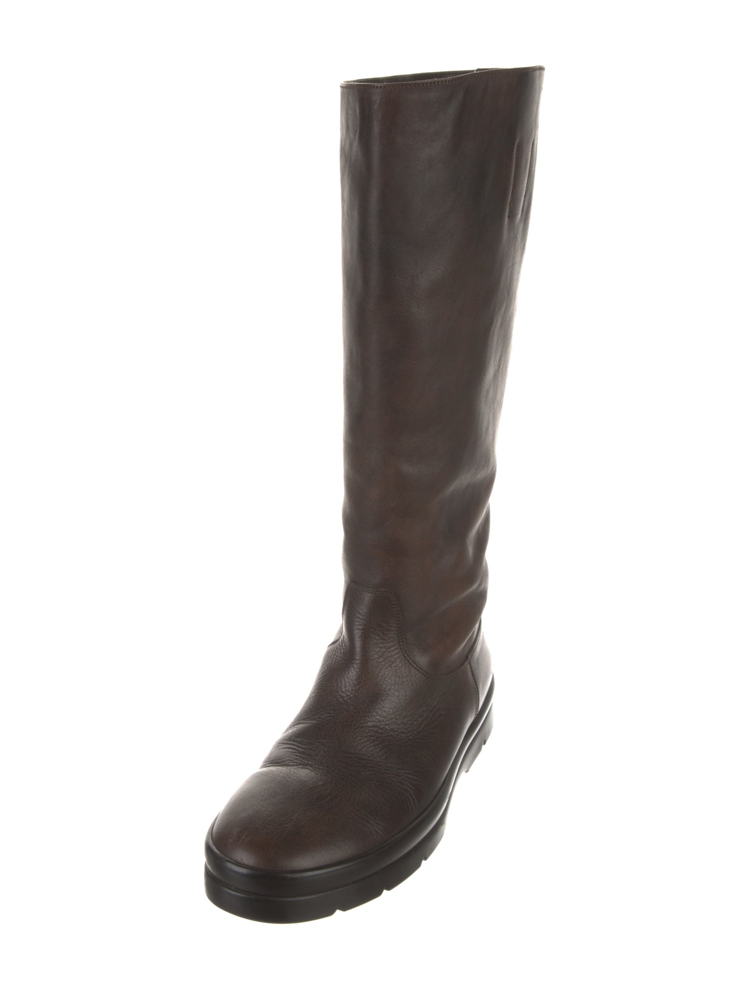 The Row Leather Riding Boots