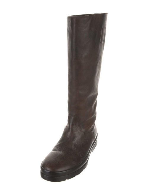 The Row Leather Riding Boots