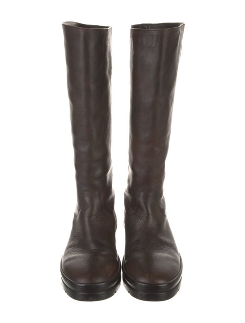 The Row Leather Riding Boots