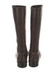 The Row Leather Riding Boots
