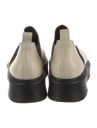 The Row Leather Chelsea Boots