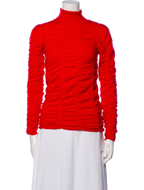 The Row Wool Turtleneck Top