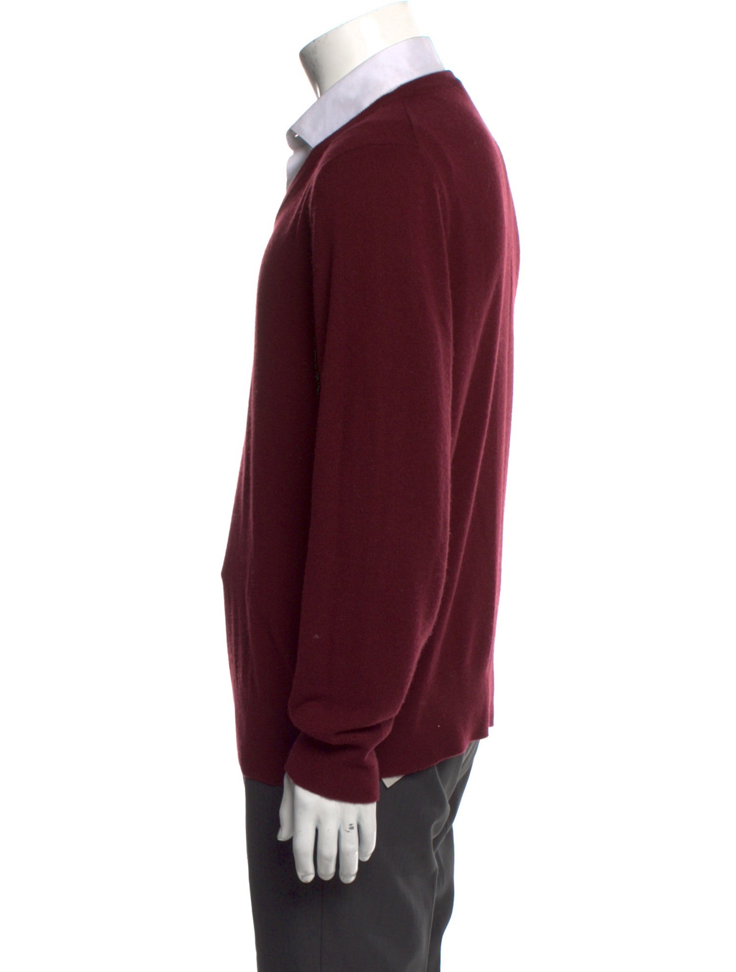 The Row Cashmere V-Neck Pullover