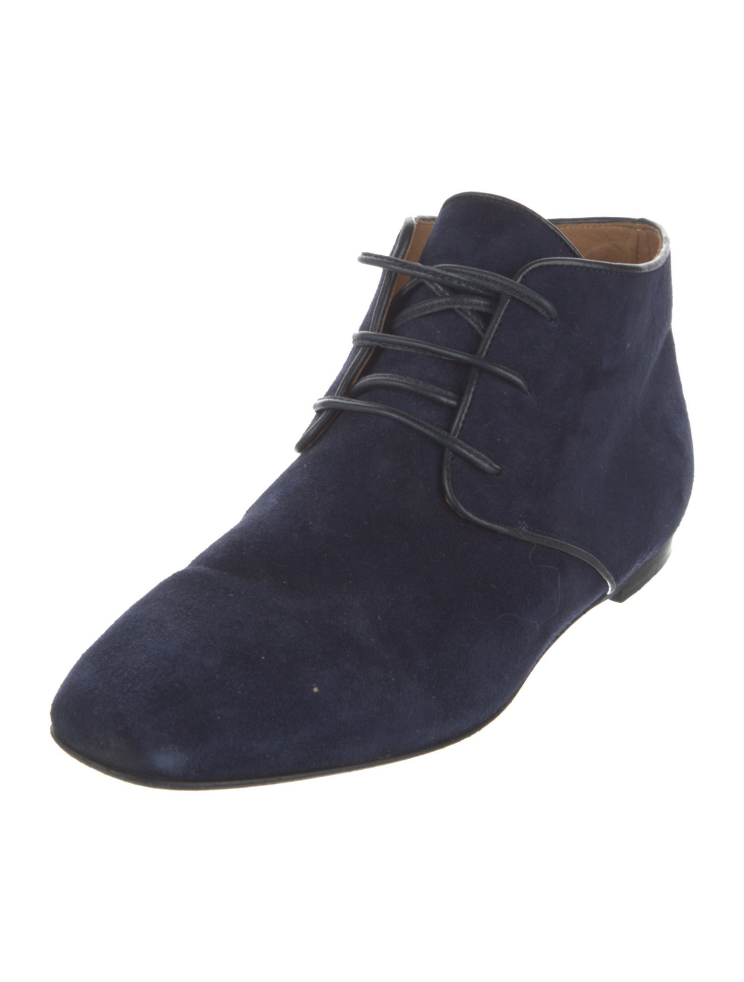 The Row Suede Lace-Up Boots