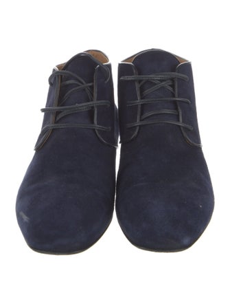 The Row Suede Lace-Up Boots