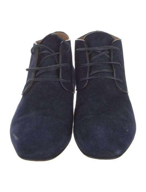 The Row Suede Lace-Up Boots