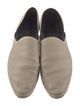 The Row Leather Whipstitch Trim D'Orsay Flats