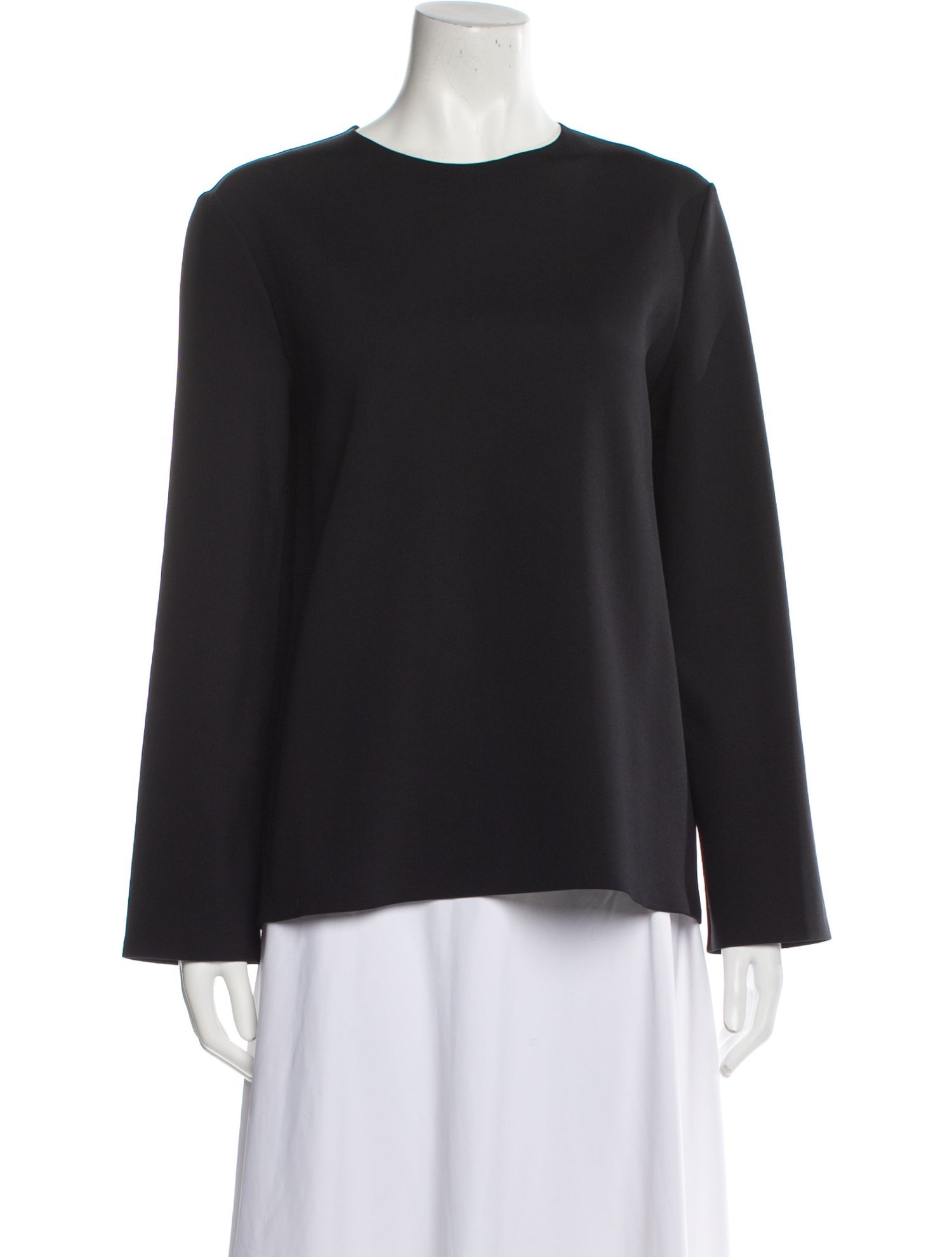 The Row Nylon Crew Neck Sweatshirt