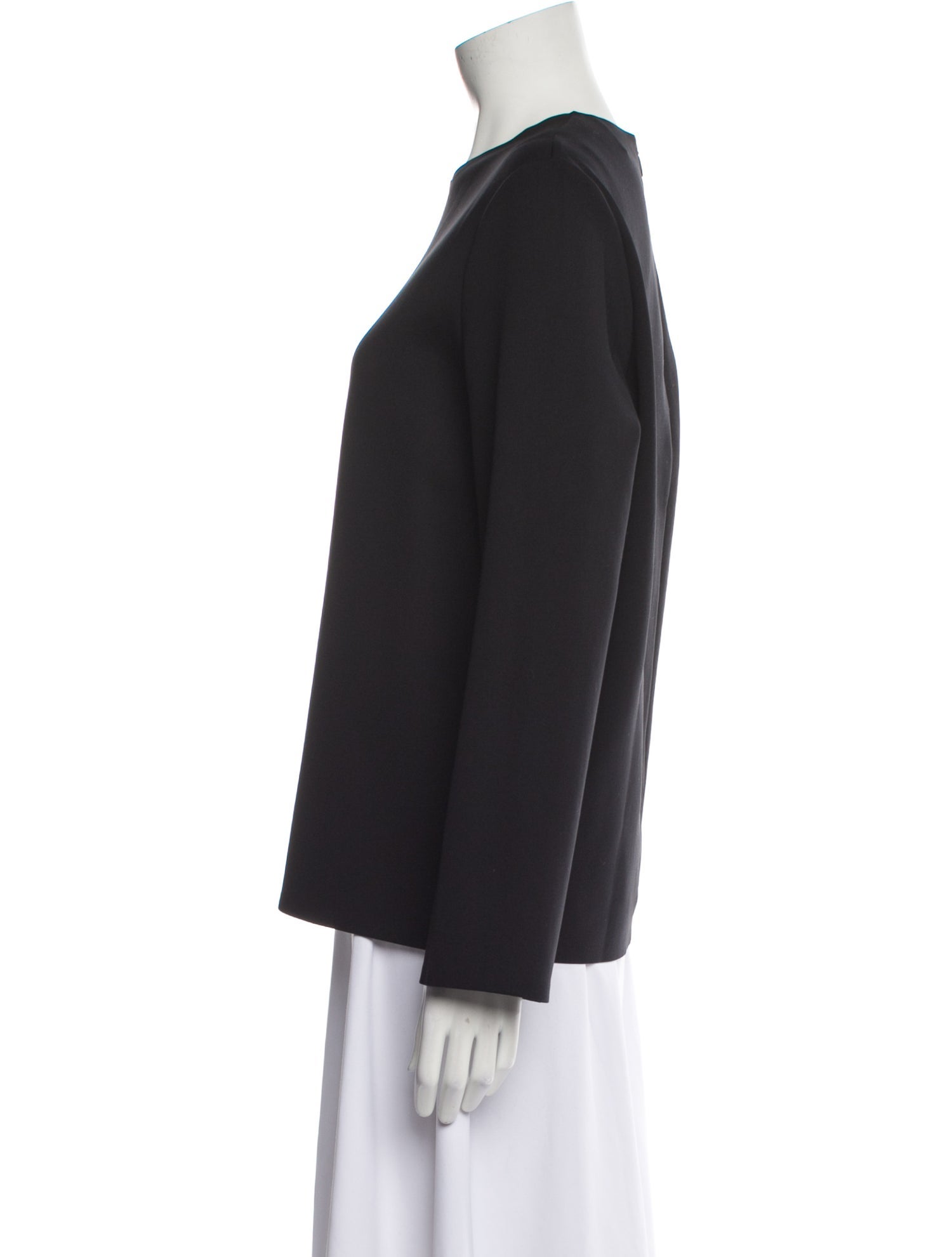 The Row Nylon Crew Neck Sweatshirt