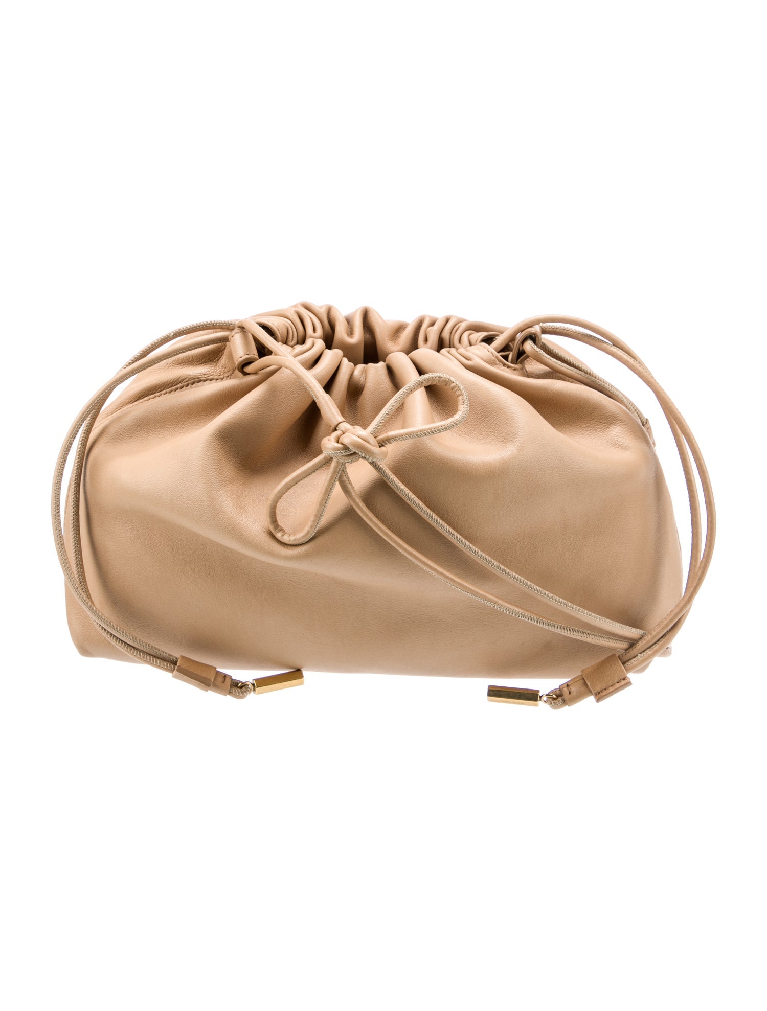 The Row Leather Bourse