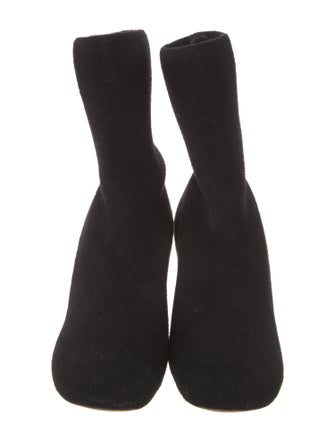 Celine Suede Sock Boots