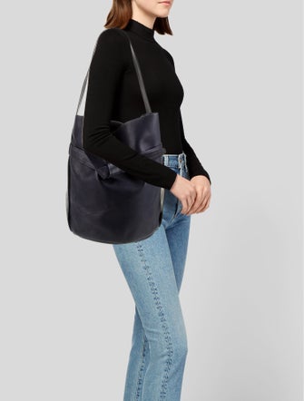 The Row Leather Leo Large