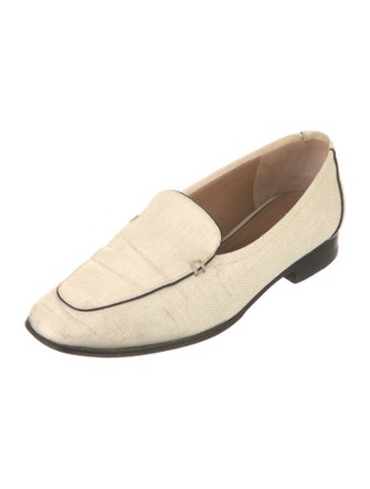 The Row Canvas Loafers