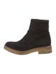 The Row Suede Boots