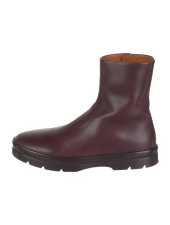 The Row Leather Boots