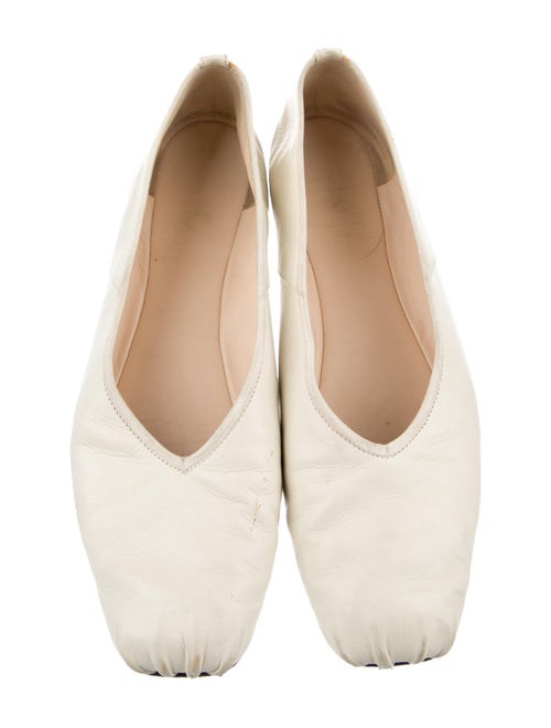 The Row Leather Flats
