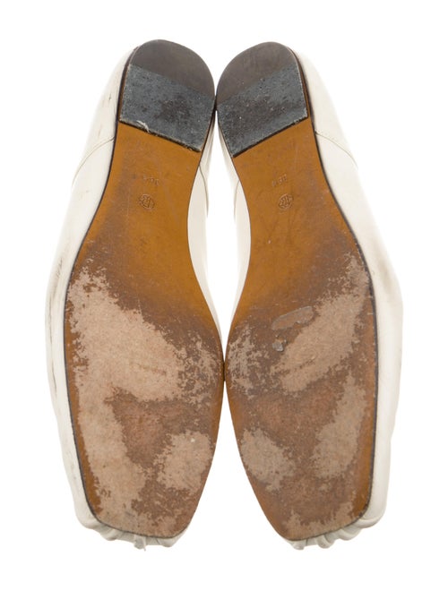 The Row Leather Flats