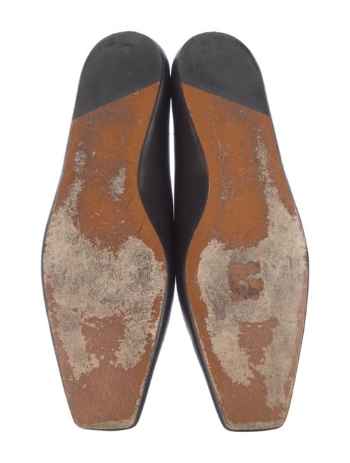 The Row Leather Flats