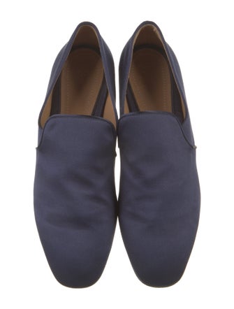 The Row Satin Loafers