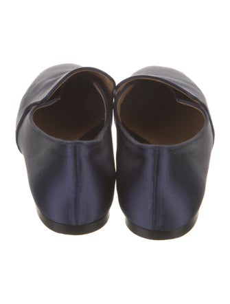 The Row Satin Loafers