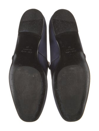 The Row Satin Loafers
