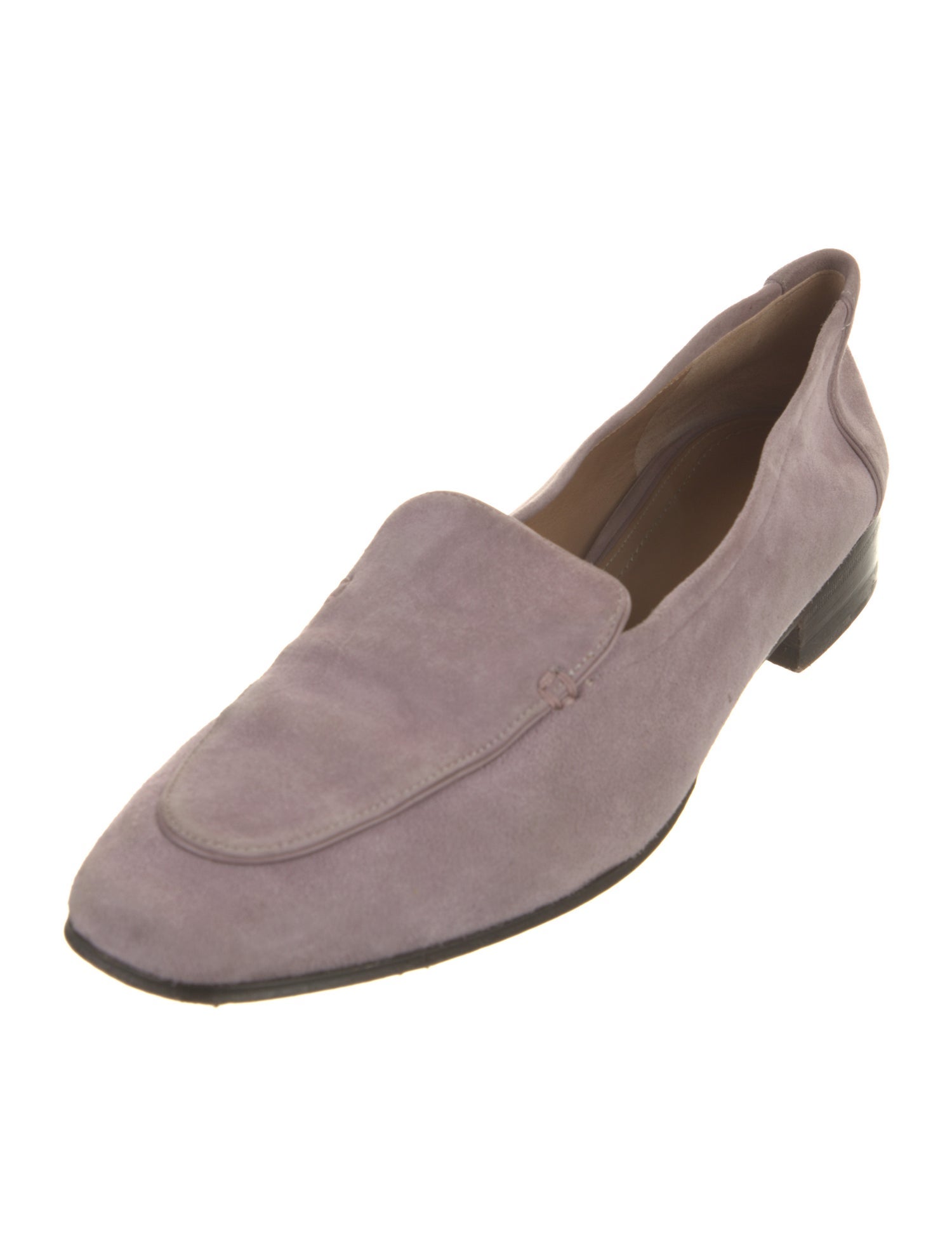 The Row Suede Loafers