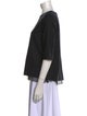 The Row Virgin Wool Bateau Neckline Top