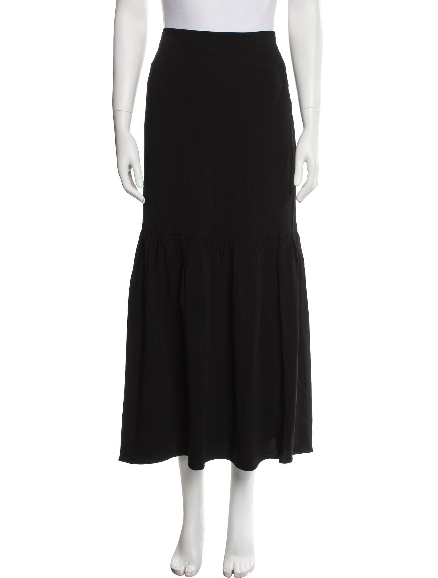 The Row Pleated Accents Midi Length Skirt