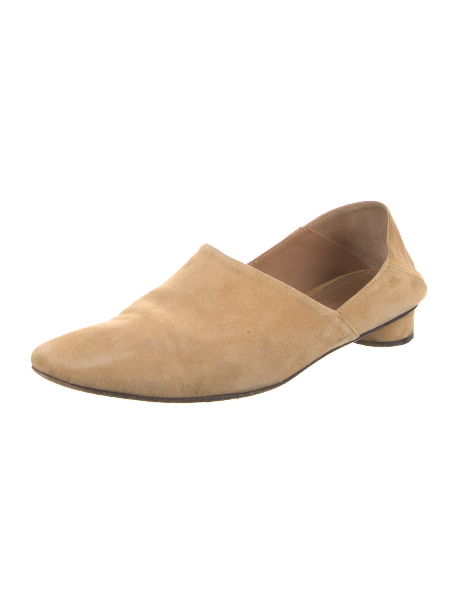 The Row Suede Mules