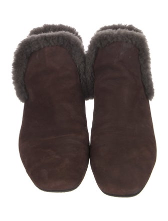 The Row Suede Chelsea Boots