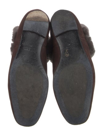 The Row Suede Chelsea Boots