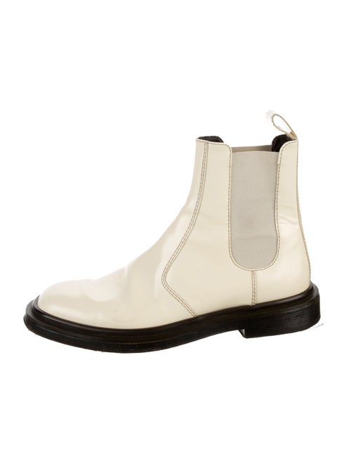 The Row Leather Chelsea Boots
