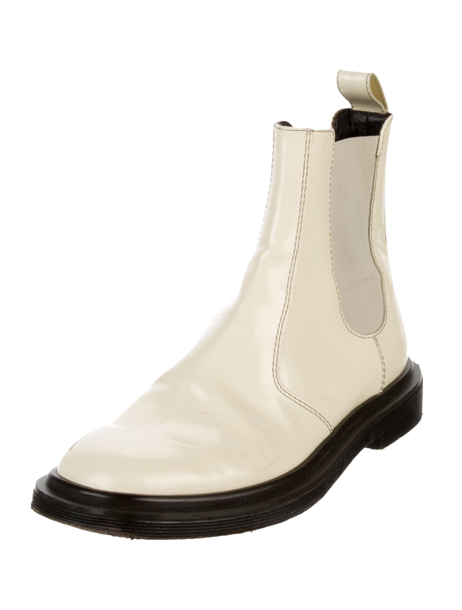The Row Leather Chelsea Boots