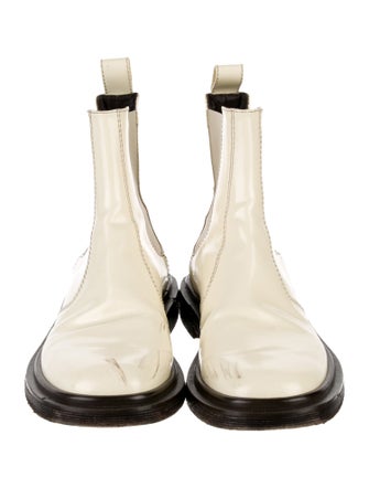 The Row Leather Chelsea Boots