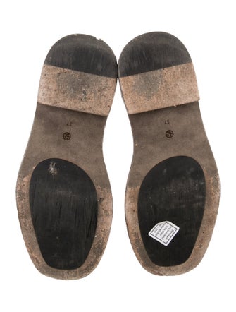 The Row Leather Chelsea Boots