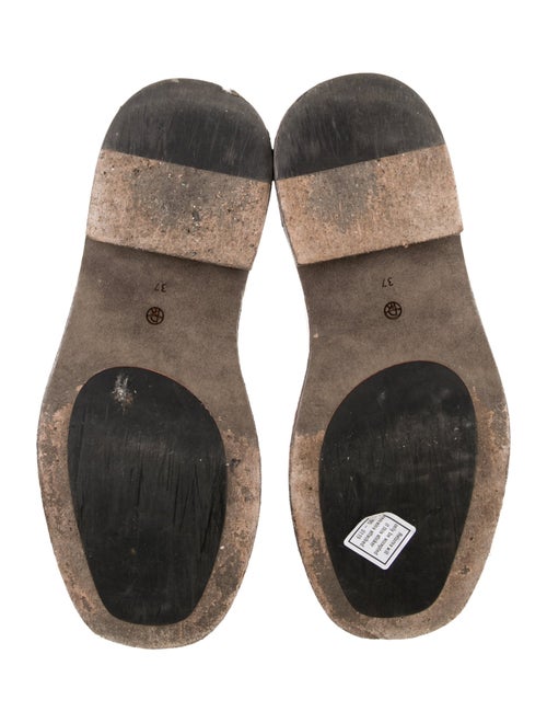 The Row Leather Chelsea Boots