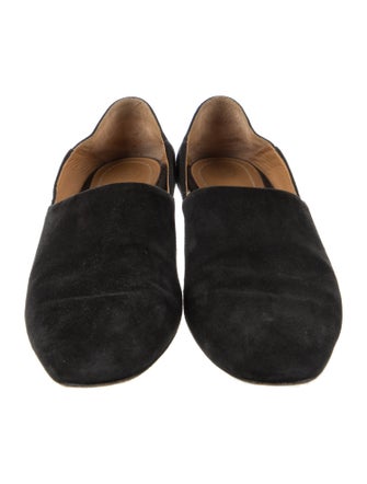 The Row Suede Flats