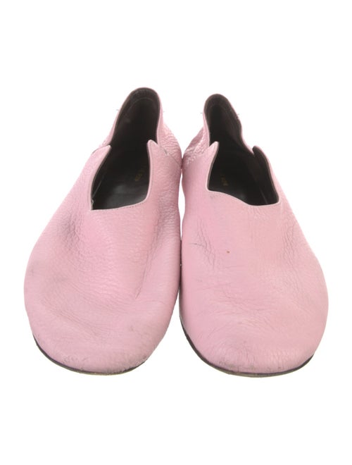The Row Leather Ballet Flats