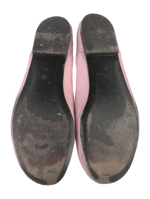 The Row Leather Ballet Flats