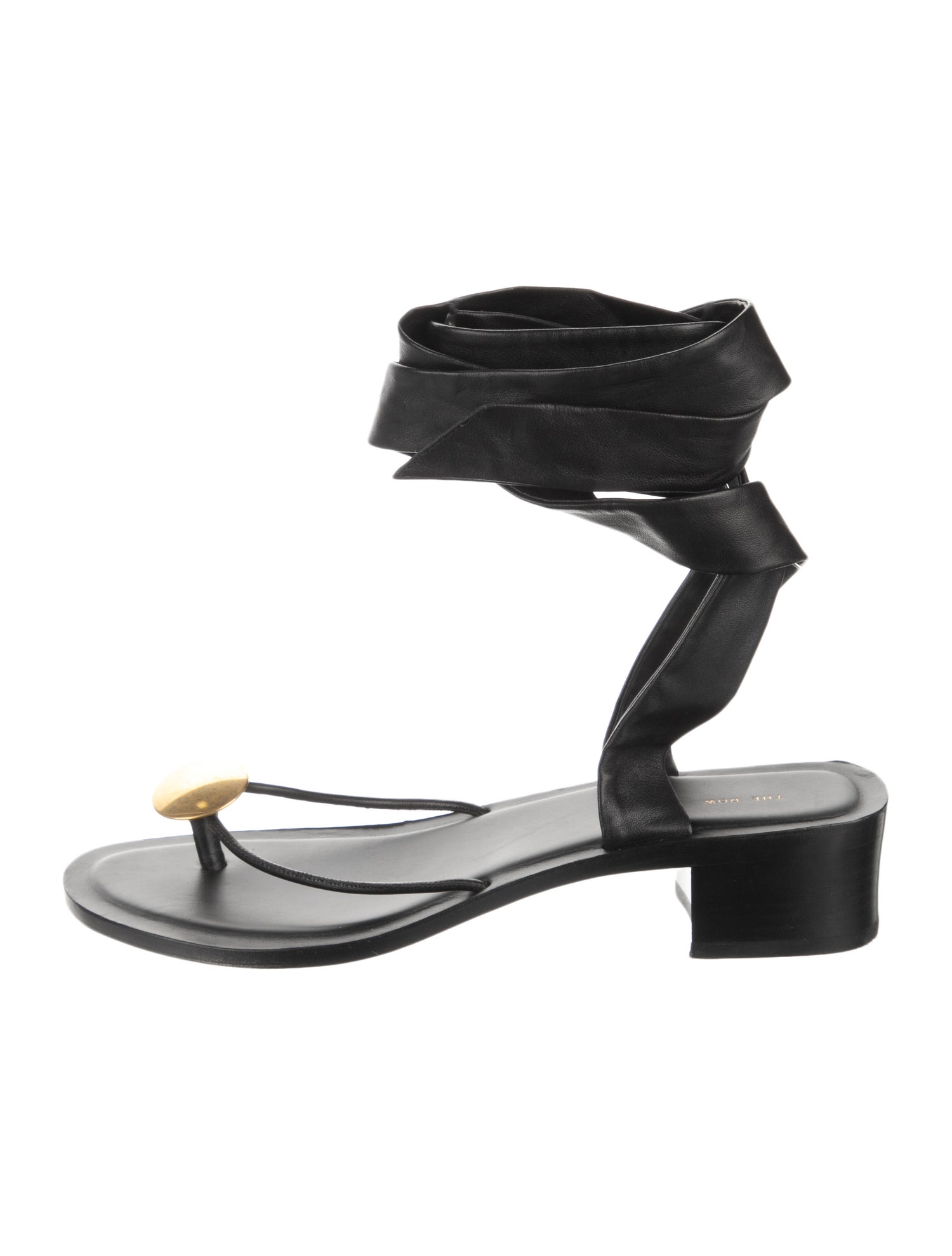 The Row Leather Sandals