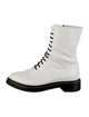 The Row Fara Leather Combat Boots