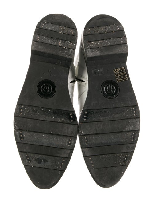 The Row Fara Leather Combat Boots