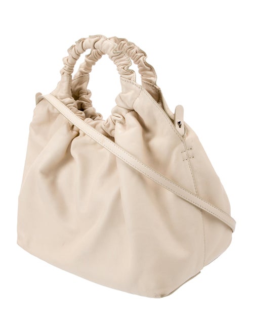 The Row Leather Top Handle Bag